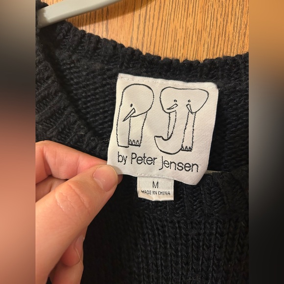 Frenchie Wool Sweater By Peter Jensen - Picture 3 of 5